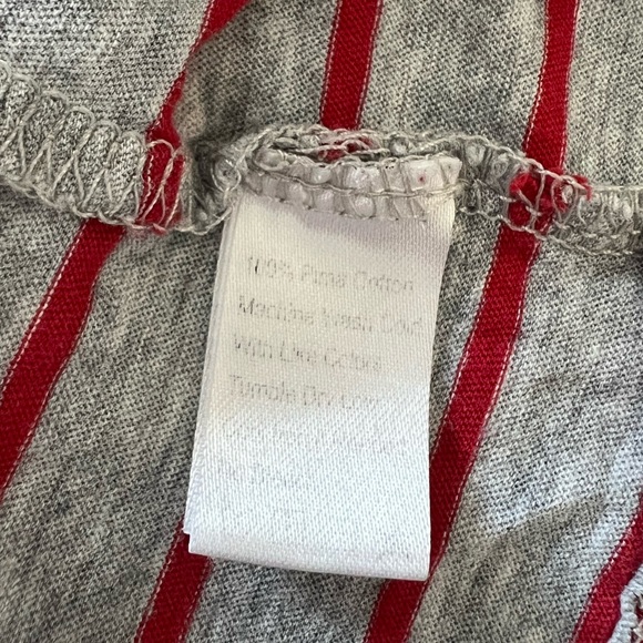 Lilla P large red and gray shirt - Picture 4 of 5